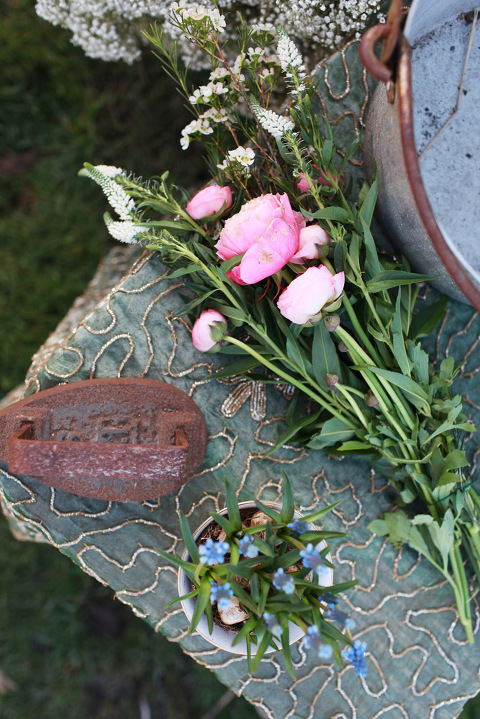 Gypsy caravans styled shoot 