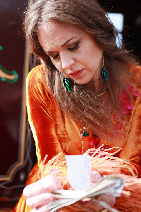 Gypsy caravans styled shoot 