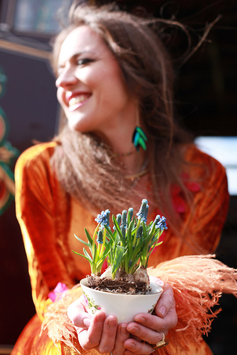 Gypsy caravans styled shoot 