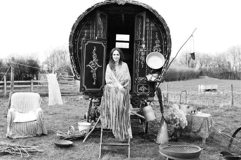 Gypsy caravans styled shoot 