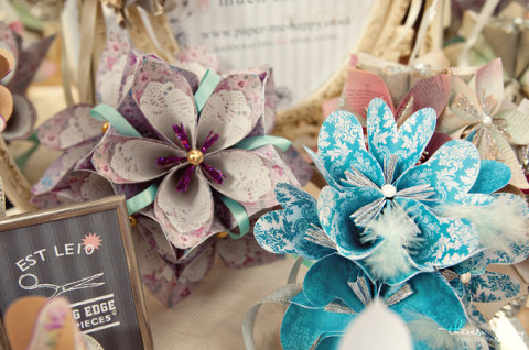 paper flower bouquet